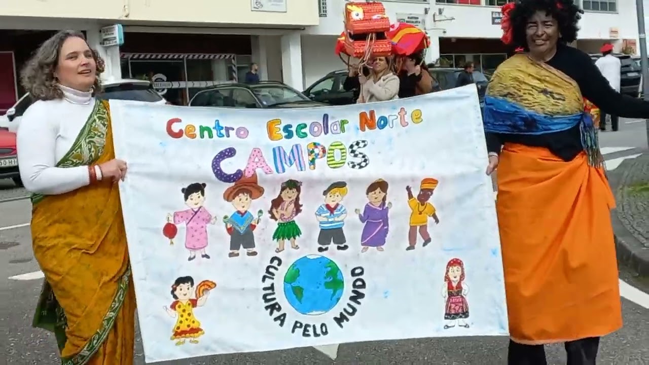 Educativo e Exemplar Carnaval Escolar em Cerveira 2026 Com Parabéns !