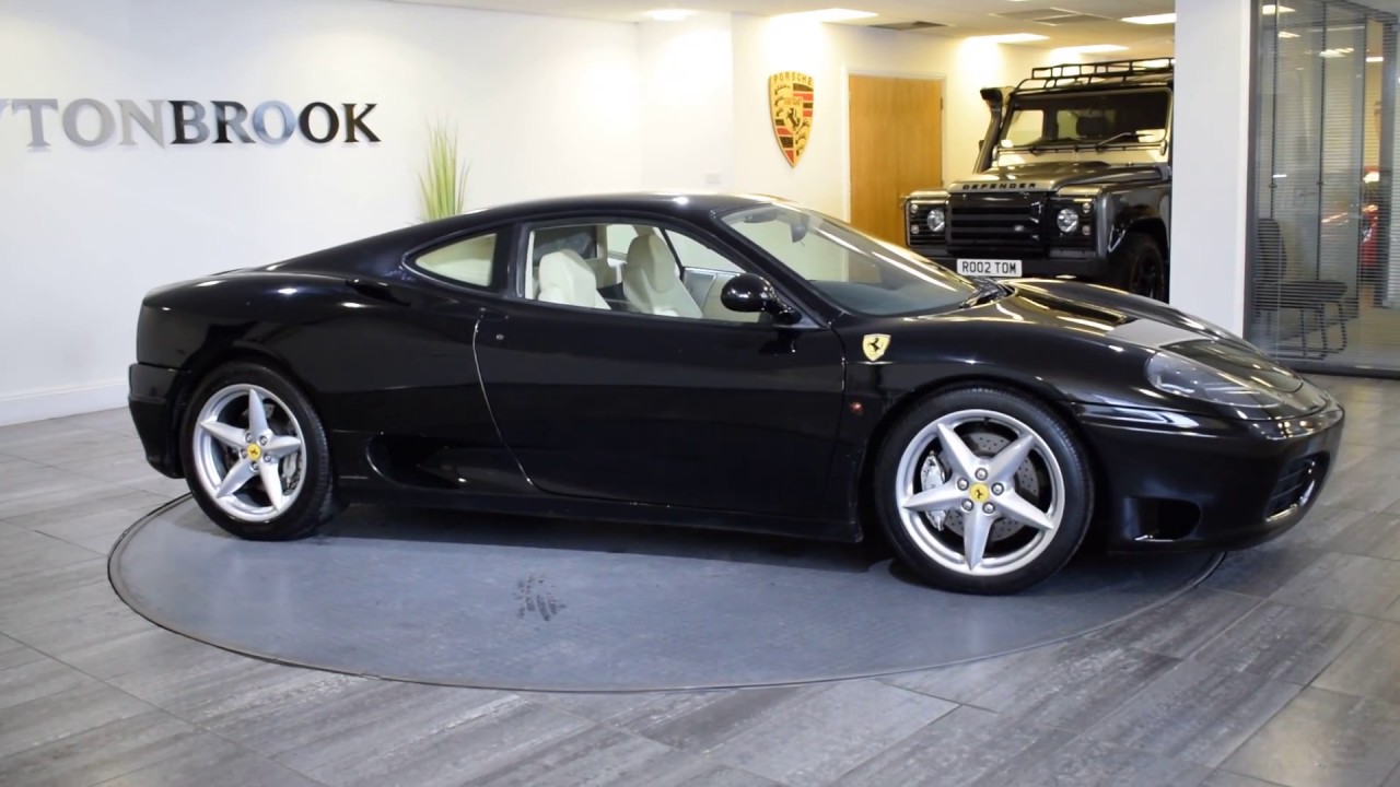 Ferrari 360   Black with Ivory Lawton Brook