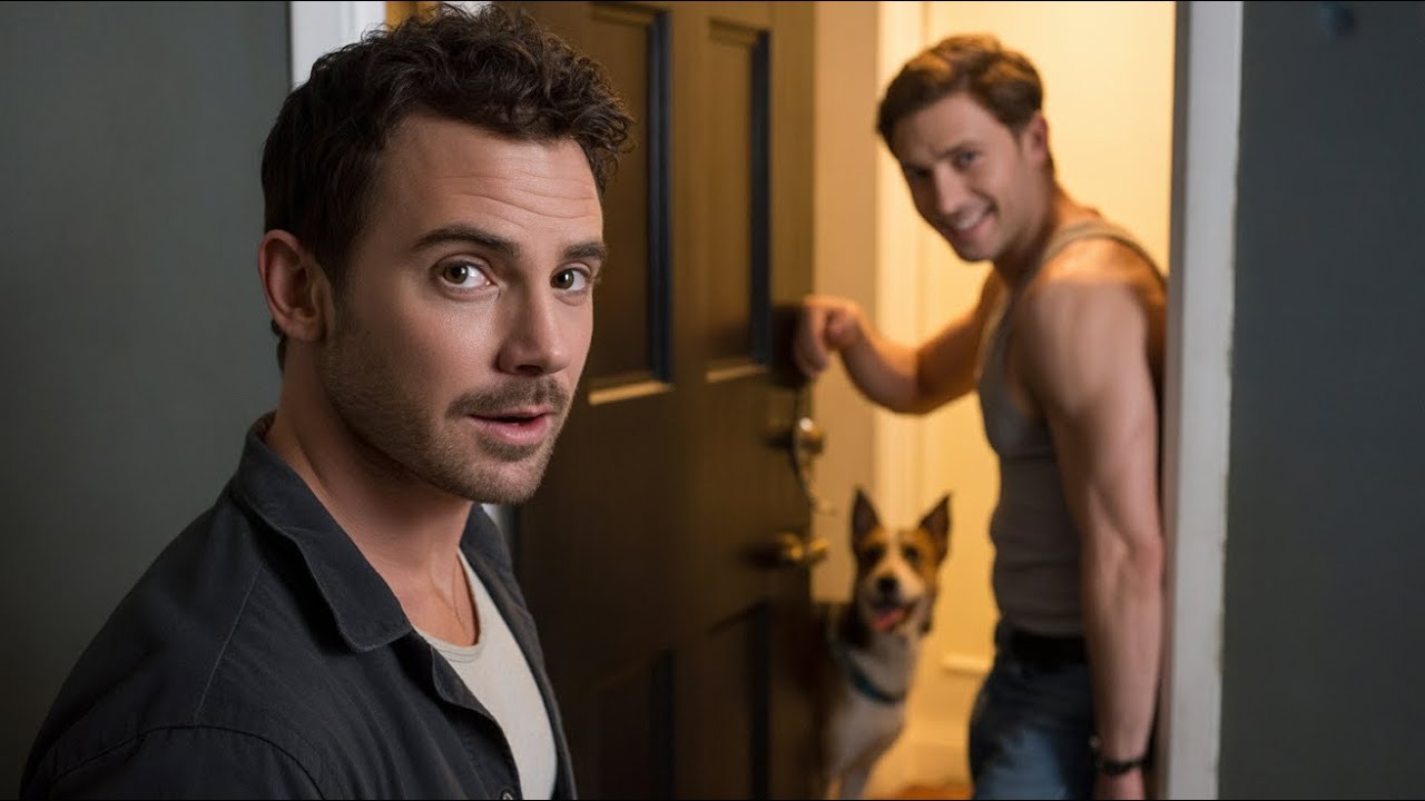 My Straight Neighbor’s dog ran into my place… he followed, closed the door, and smiled