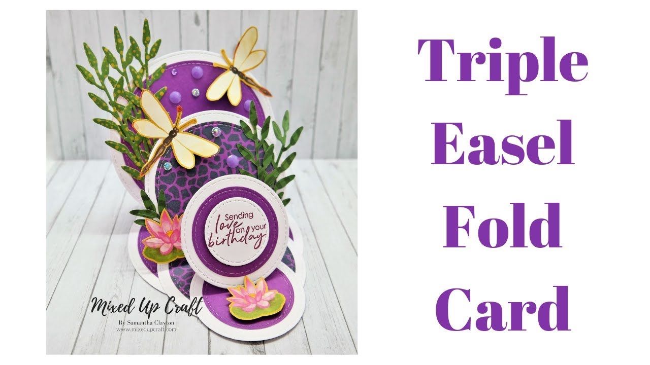 Triple Easel Fold Card