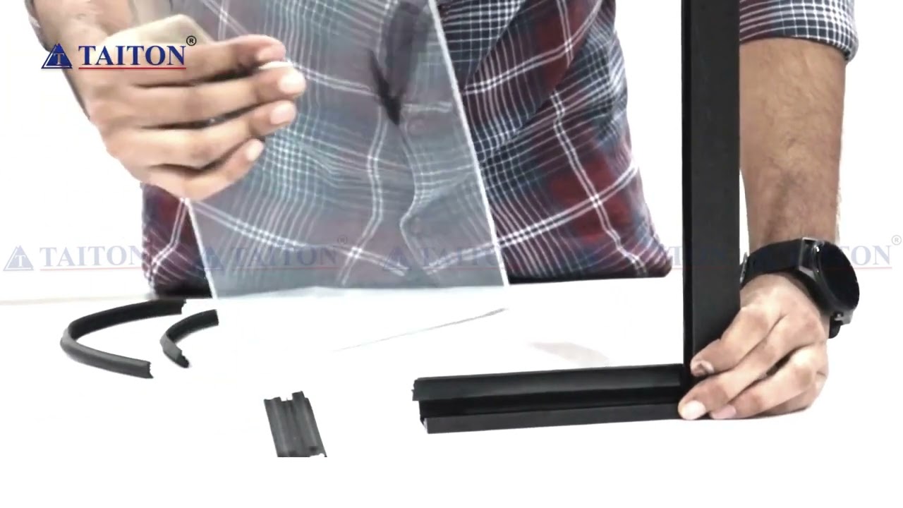 Part || 25x25 profile installation video explain Including I Sections