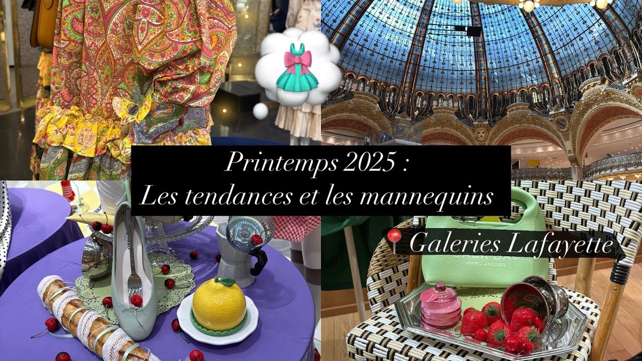 パリ/ギャラリー・ラファイエット🇫🇷 2025年春のトレンド大調査👀🌷‼️