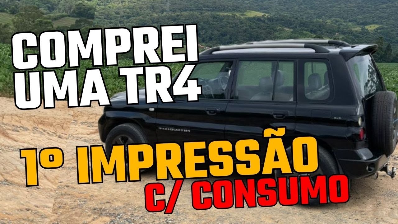 Pajero  TR4 * 1 Impressão + Consumo * To No Mundo