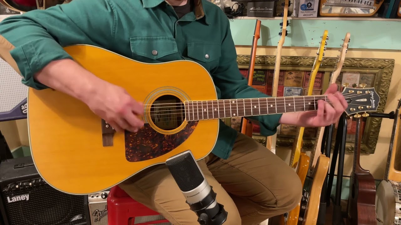 2004 Epiphone AJ-500RENS slope dreadnought guitar