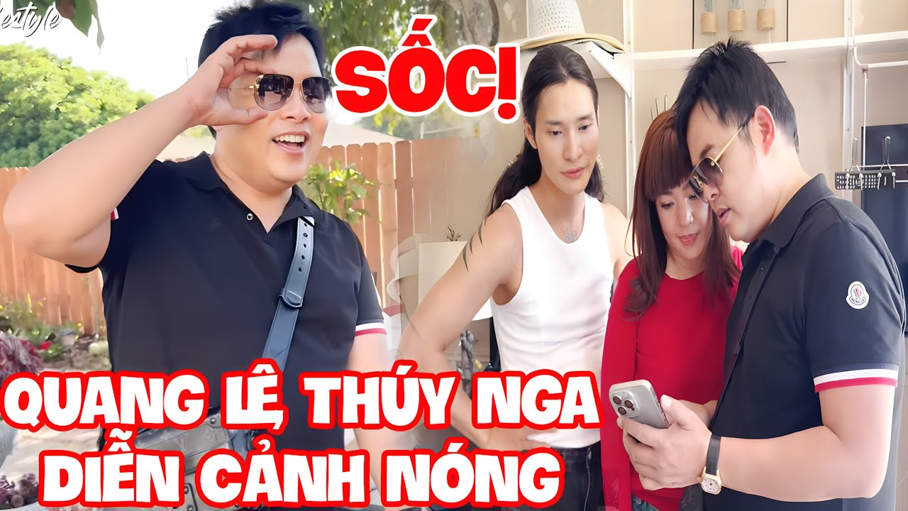 Quang Lê Và Thúy Nga Diễn Cảnh Nóng Giả Mà Thật – Hậu Trường Cười Ra Nước Mắt!