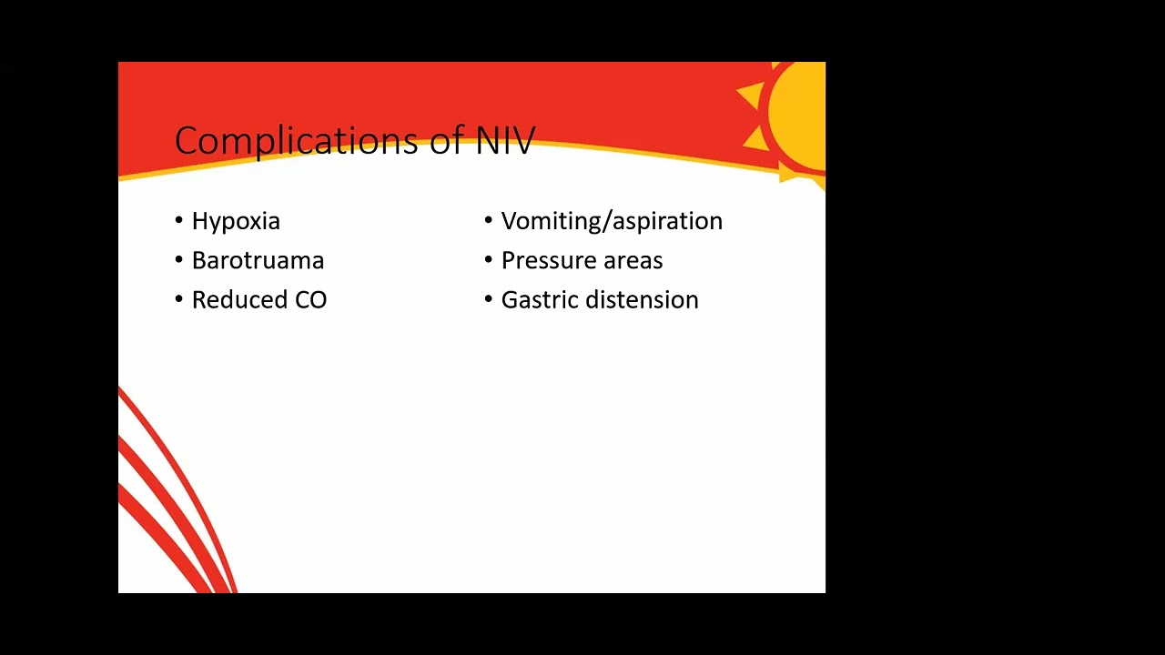 Weekly Tutorial with Tobi: Non invasive ventilation