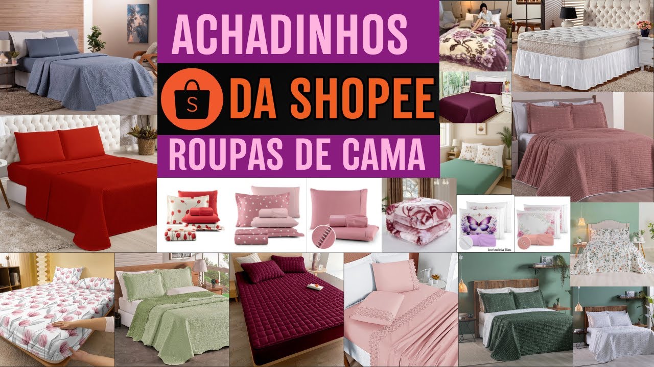 ✨ Achadinhos da Shopee com Roupas de Cama em PROMOÇÃO!