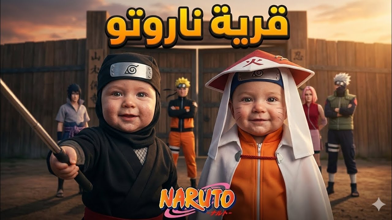 فلوق التوأم دخلنا عالم ناروتو 😱🔥