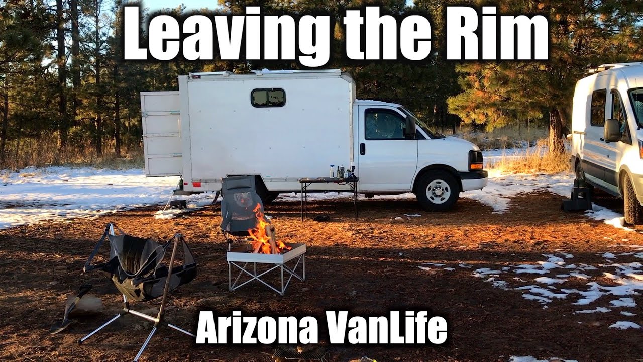 Leaving the Rim / Update on Meet Up - Arizona VanLife