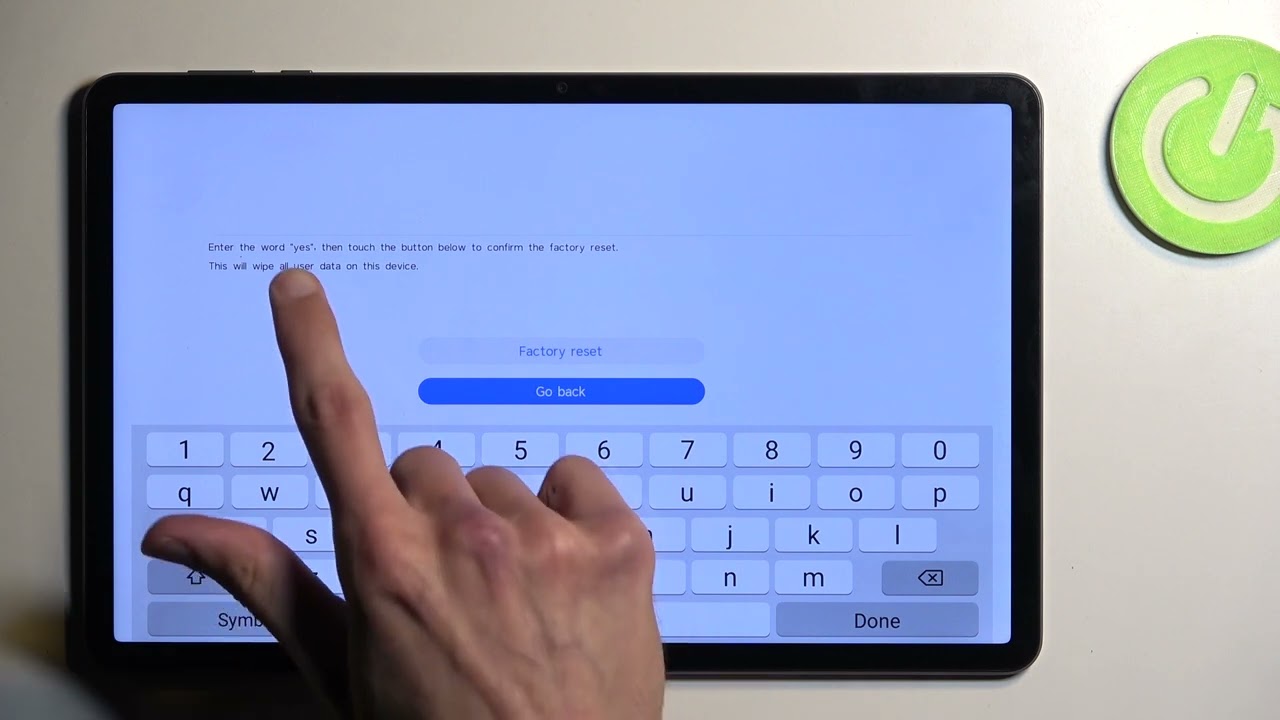 How to Hard Reset HONOR Pad X9 Tablet via Recovery Mode - Factory Reset - Erase All Data & Files
