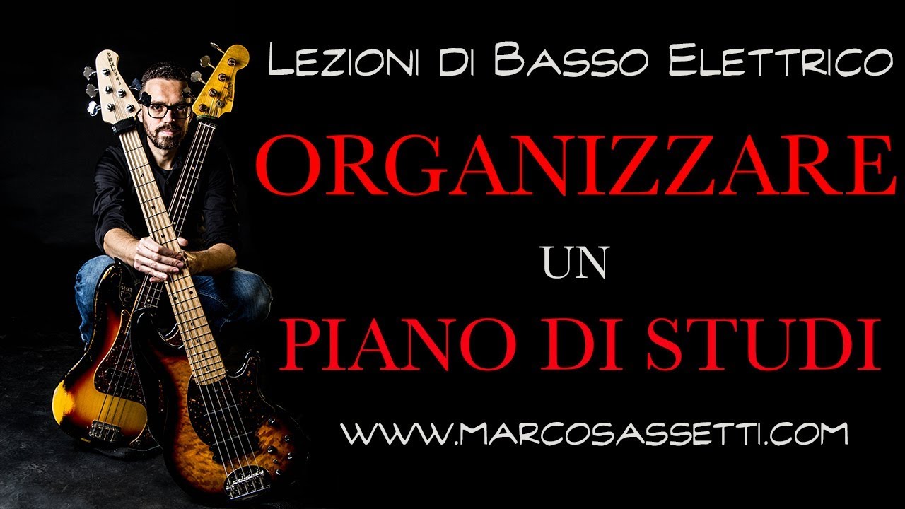 Lezioni d Basso 35 - Organizzare un Piano di Studi