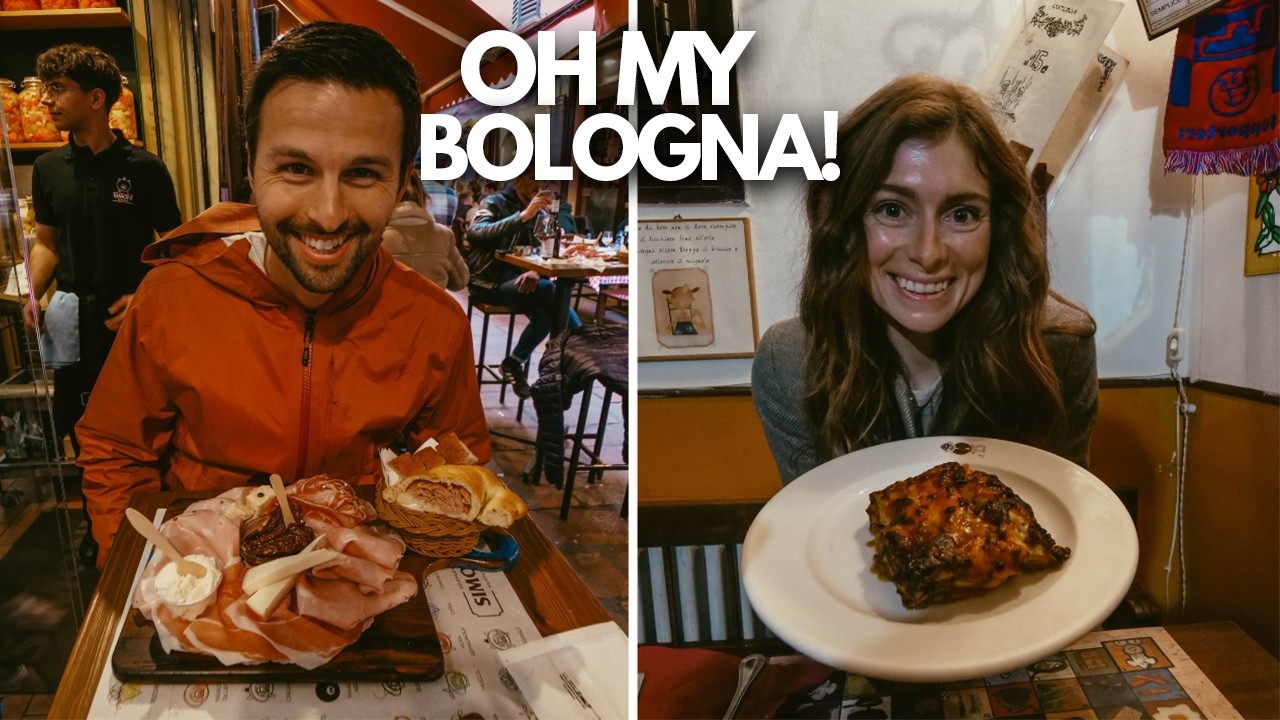 Eating Our Way Through Bologna 🇮🇹 🤤 (Italy's Food Capital)