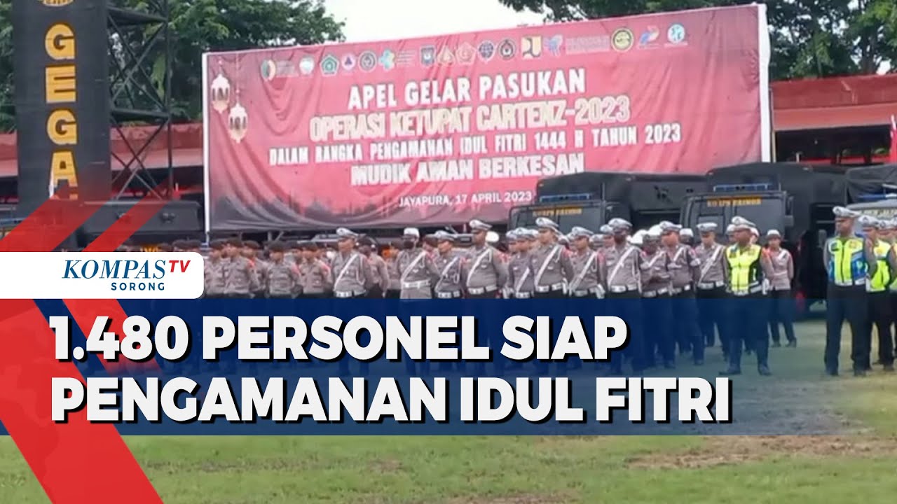 TNI POLRI Siap Pengamanan  Idul Fitri Pada 90 Pos di Papua