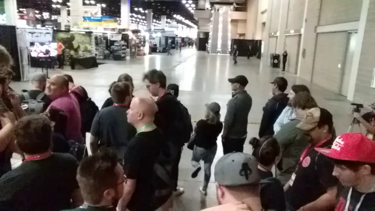 Waiting In line 2019 Pax South Feat SpazzyW