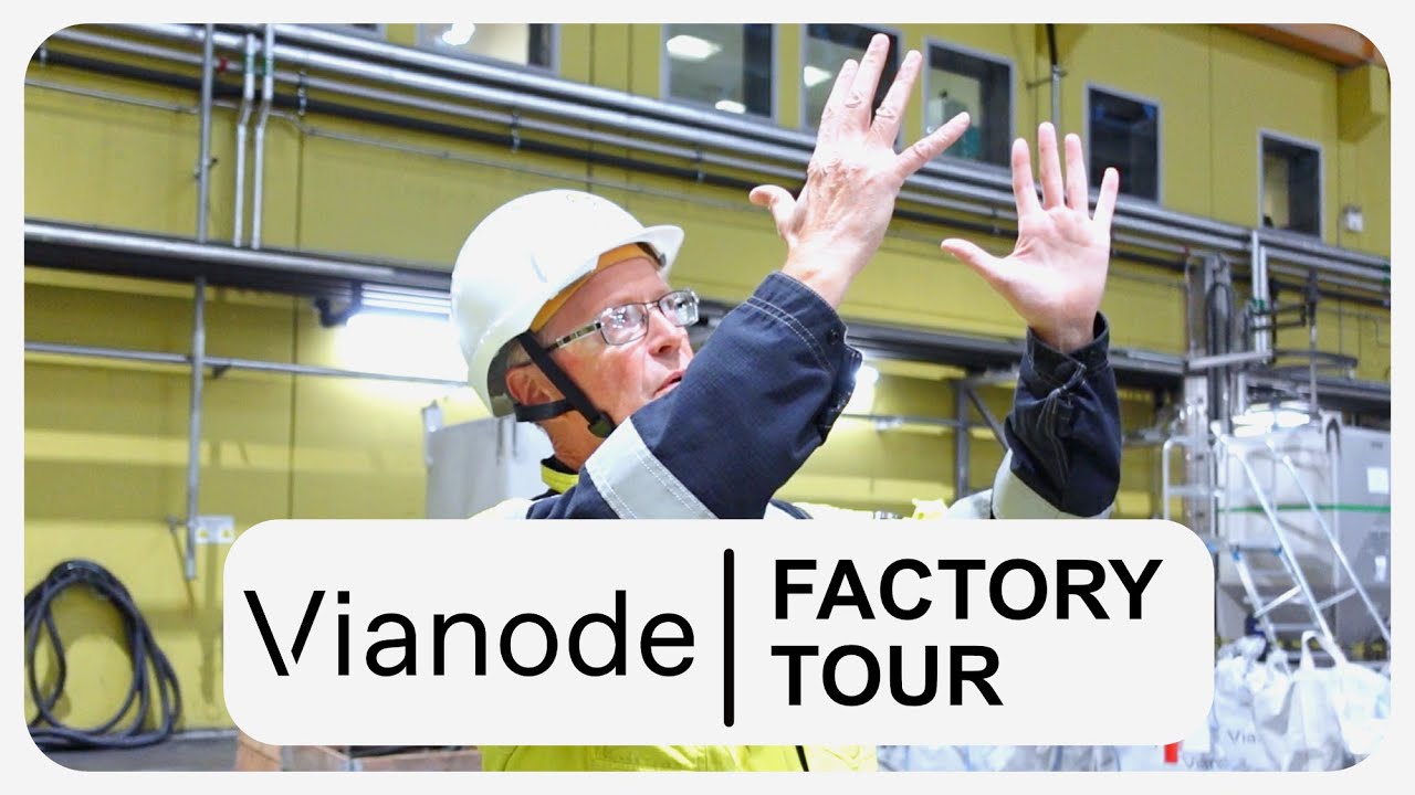 European Battery Material - Vianode Factory Tour
