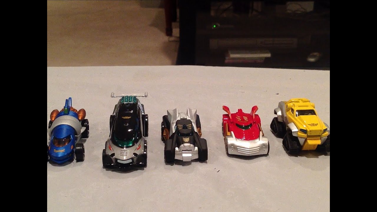 Power Rangers Megaforce Hot Wheels Wave 1 & 2 Review
