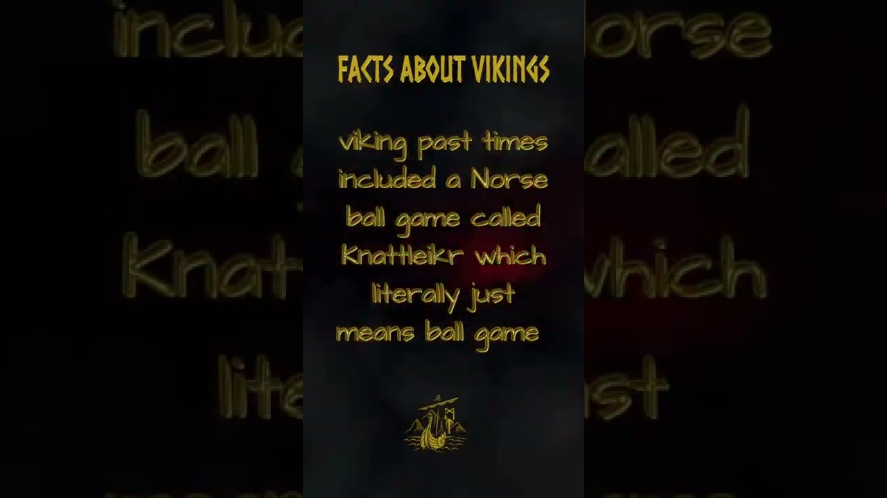 Viking facts - sport