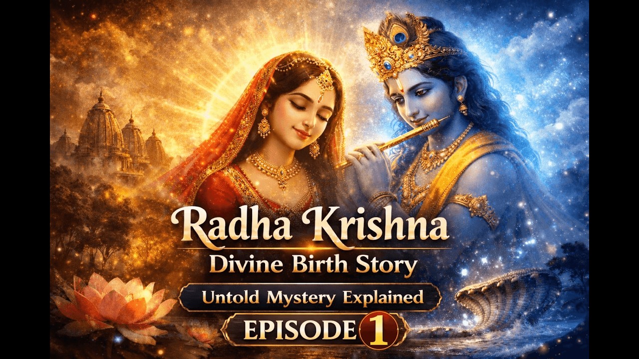 Radha Krishna Divine Birth Story | Untold Mystery Explained |राधा कृष्ण के दिव्य जन्म की अनकही कथा