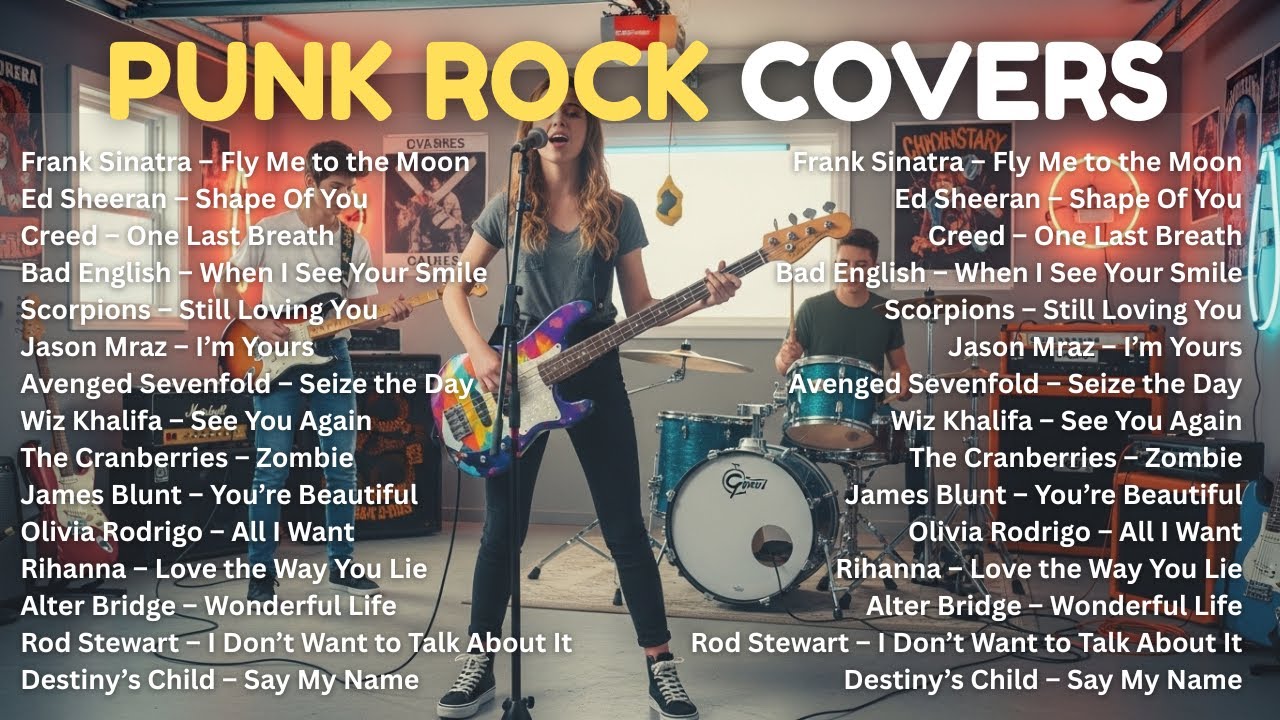 Punk Rock Covers That Feel Like Early 2000s🤘🔥