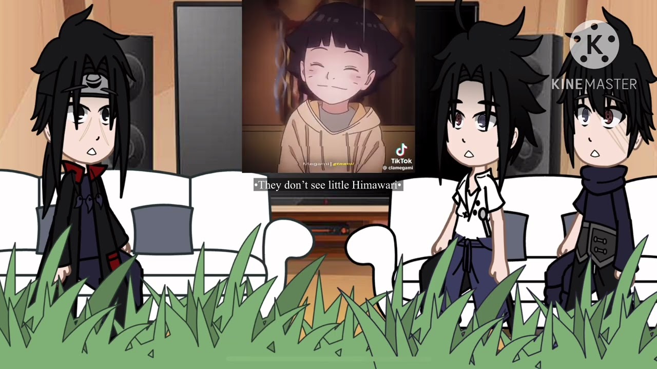 Uchiha clan react to Uzumaki Himawari