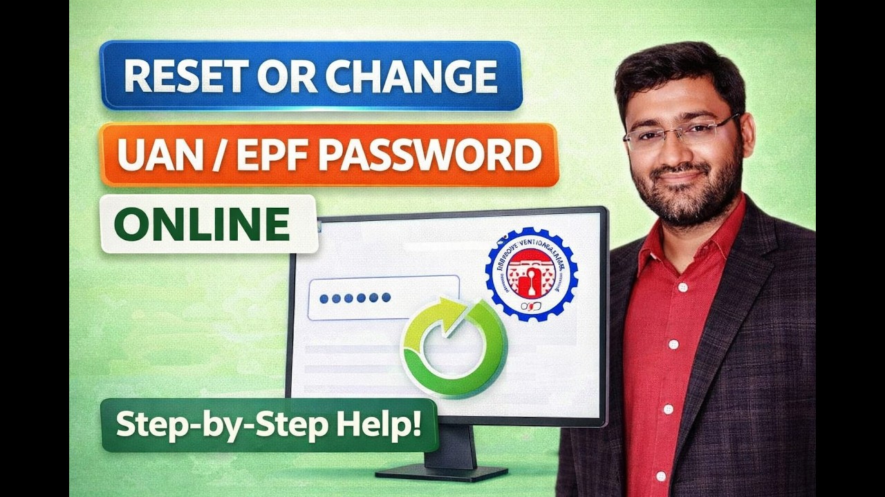 How to Reset or Change UAN / EPF Password Online (Step-by-Step Guide)
