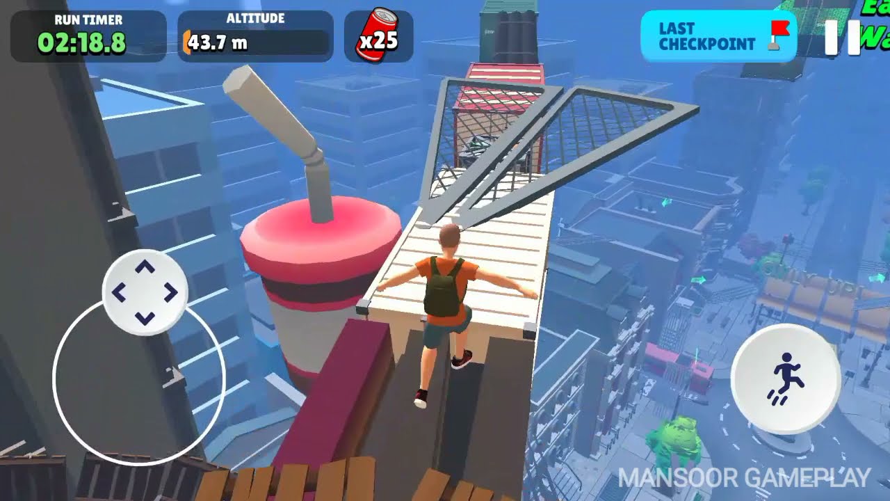 Only Up Go Parkour - Full GamePlay Walkthrough Part 1 (Android,IOS)