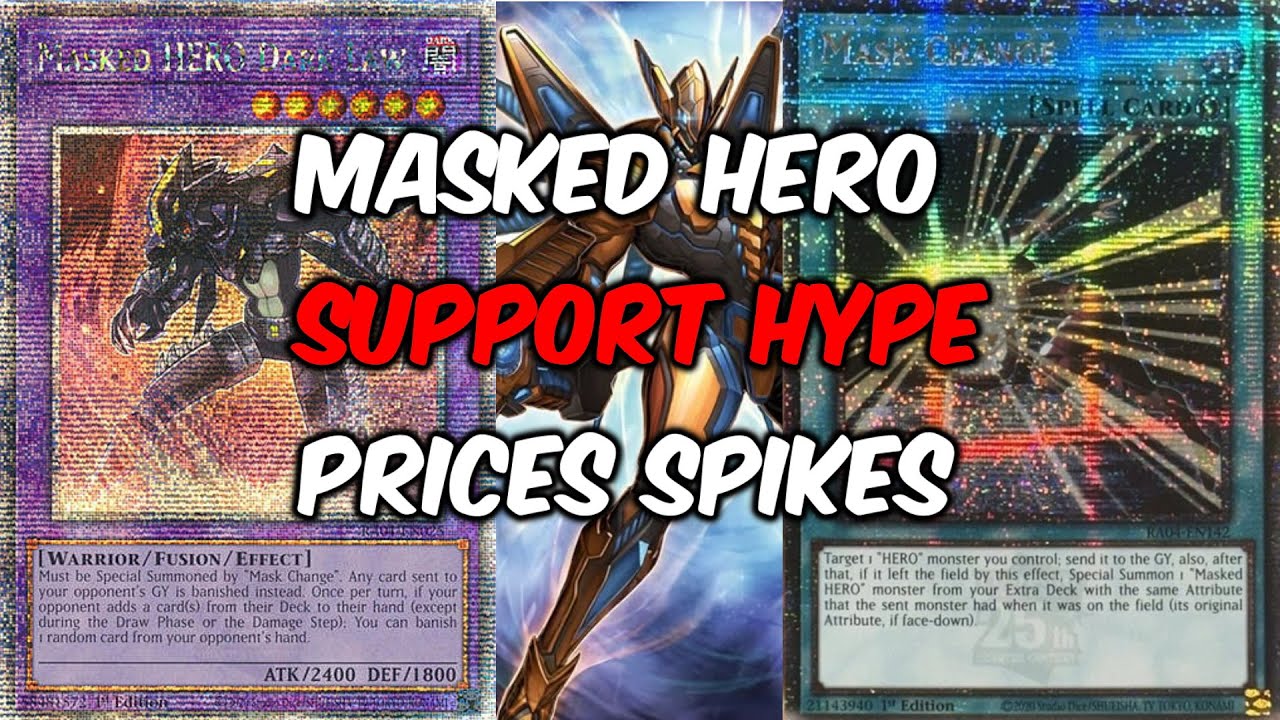 Masked Hero Support Hype! - Yu-Gi-Oh Market Watch