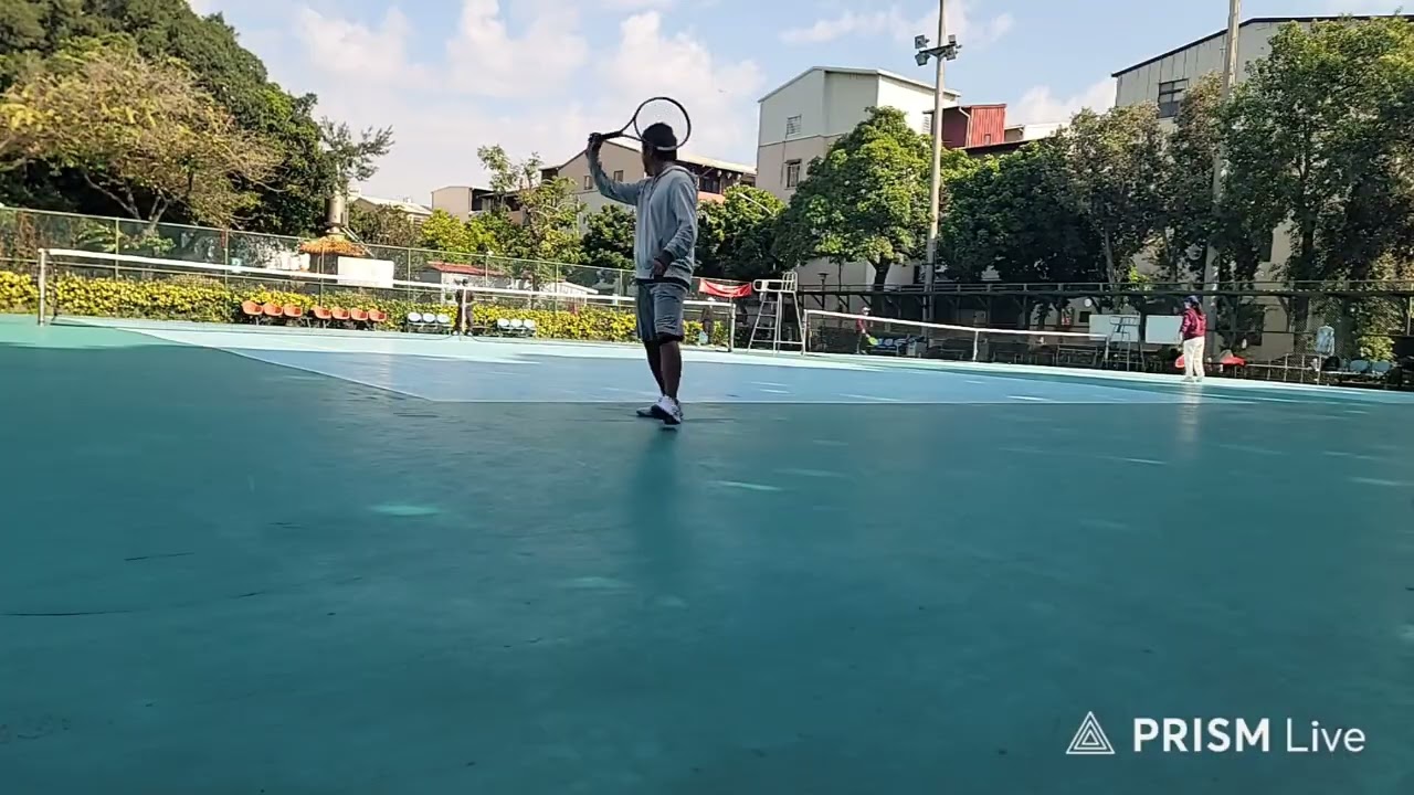 精華片段：網球 練球 底線拉球(反手位) 2026 0106