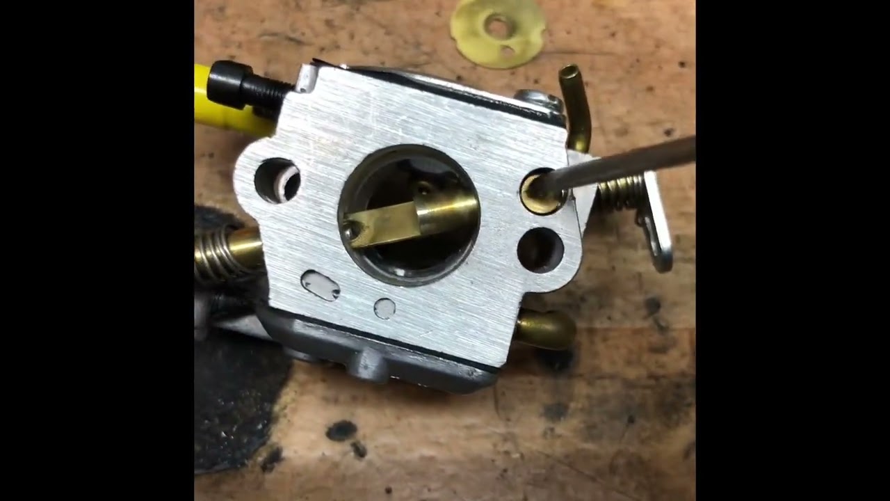 Stihl MS250, MS230 Vergaser reparieren Beschleunigerpumpe Carb Fix accelerator Pump