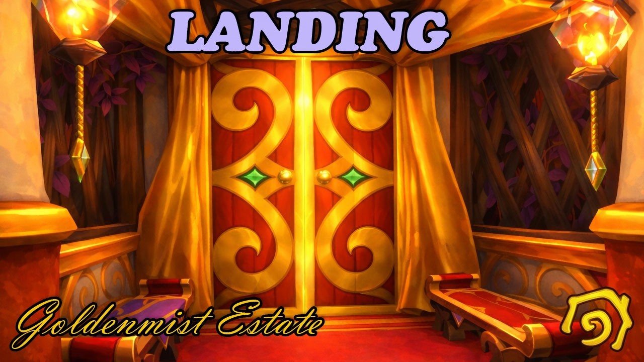 Goldenmist Estate &ndash; Landing | Blood Elf Build Tutorial (WoW Housing)
