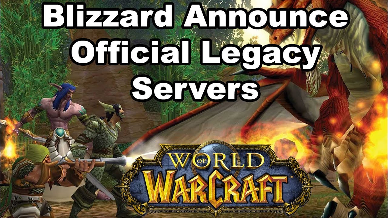 Classic WoW Vanilla Legacy Servers Announced at Blizzcon 2017