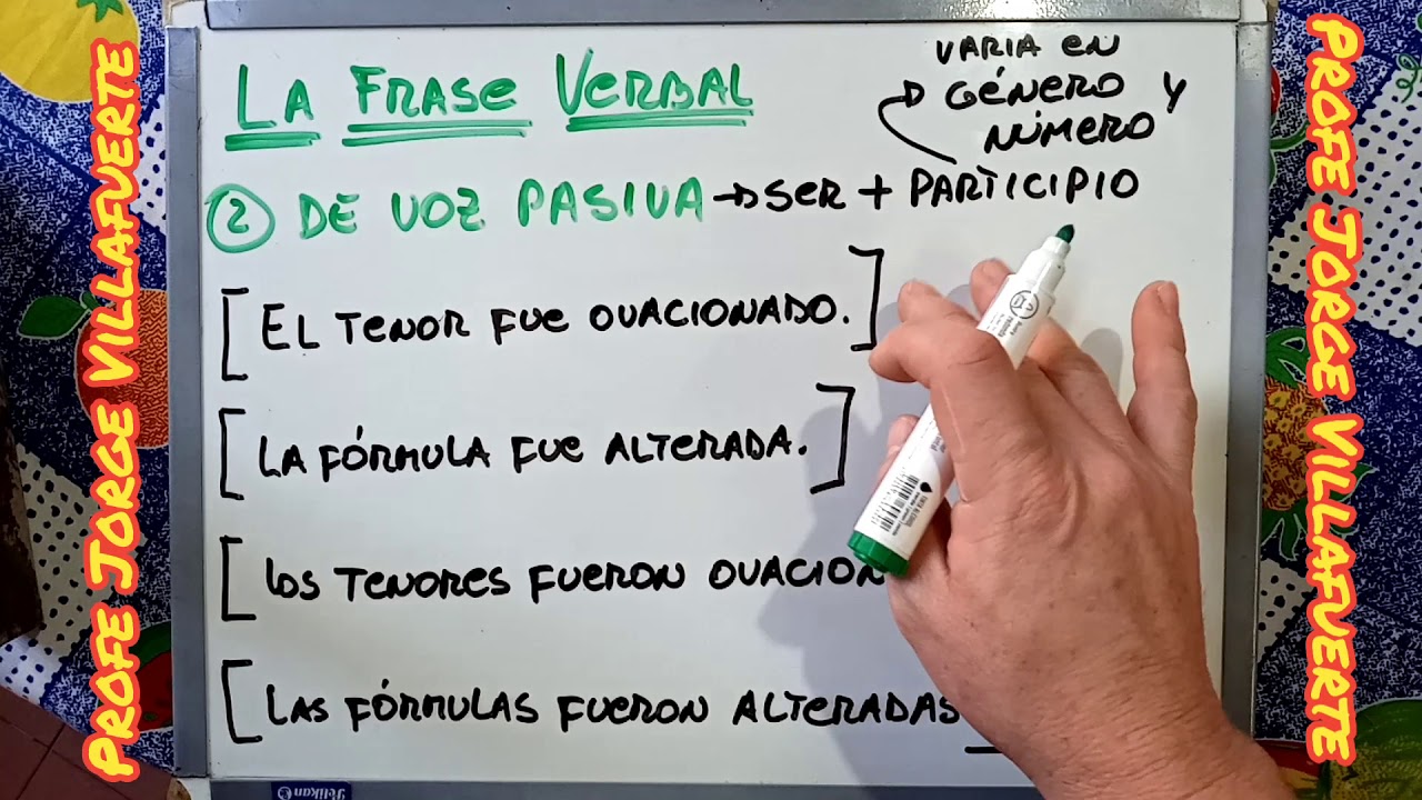 Gramática 8 - Frase Verbal