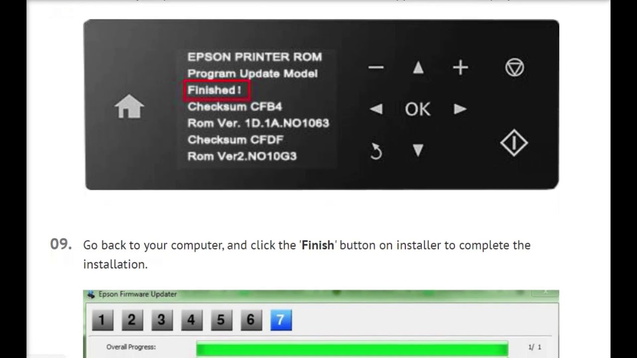 Epson Firmware FORCED Downgrade Guaranteed