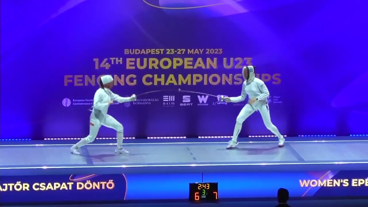 European Championships 2023 U23WE TEAM - GOLD - Poland v France