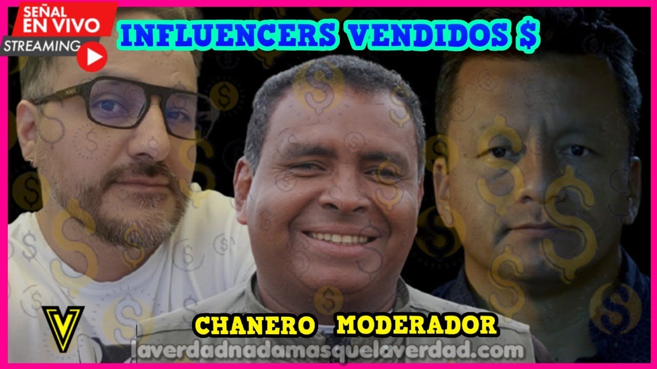 ⭐️ EN VIVO ⭐️ 【 INFLUENCERS VENDIDOS 】 ᐈ RICHARD HACKER FISCALIA &rarr; ANDRES RIVERA ⇨ MODERADOR CHANERO