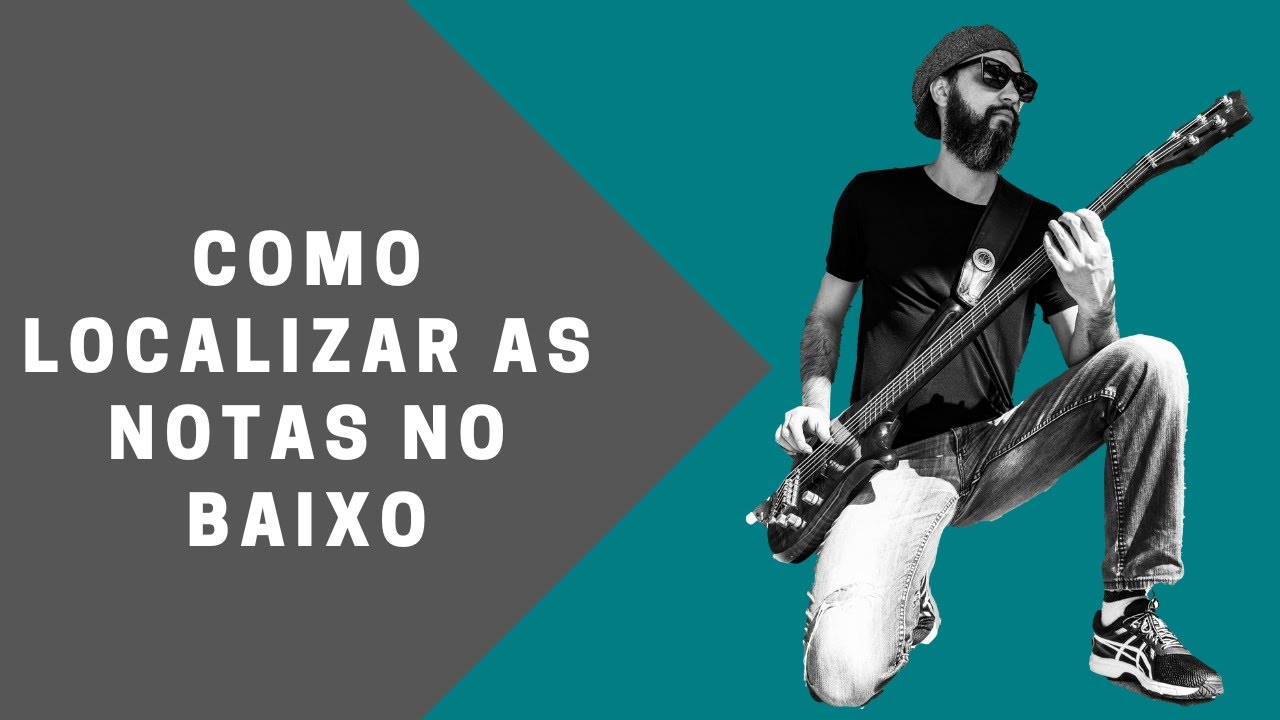 Como Localizar as Notas no Baixo