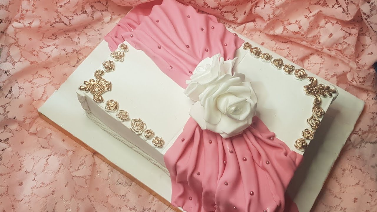 كيك ديزاين للخطوبة ،خطوة بخطوة ،Cake Design Engagement