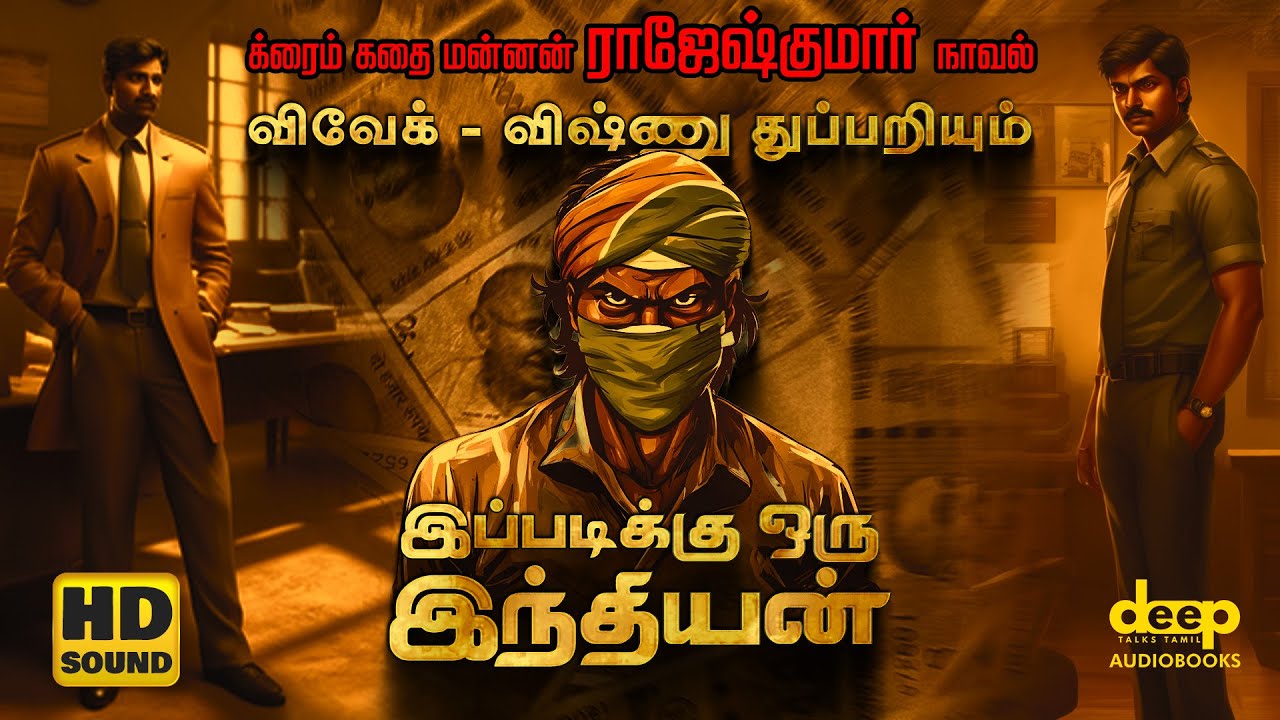 இப்படிக்கு ஒரு இந்தியன் | Rajesh Kumar Crime Novel - @DeepTamilAudiobooks