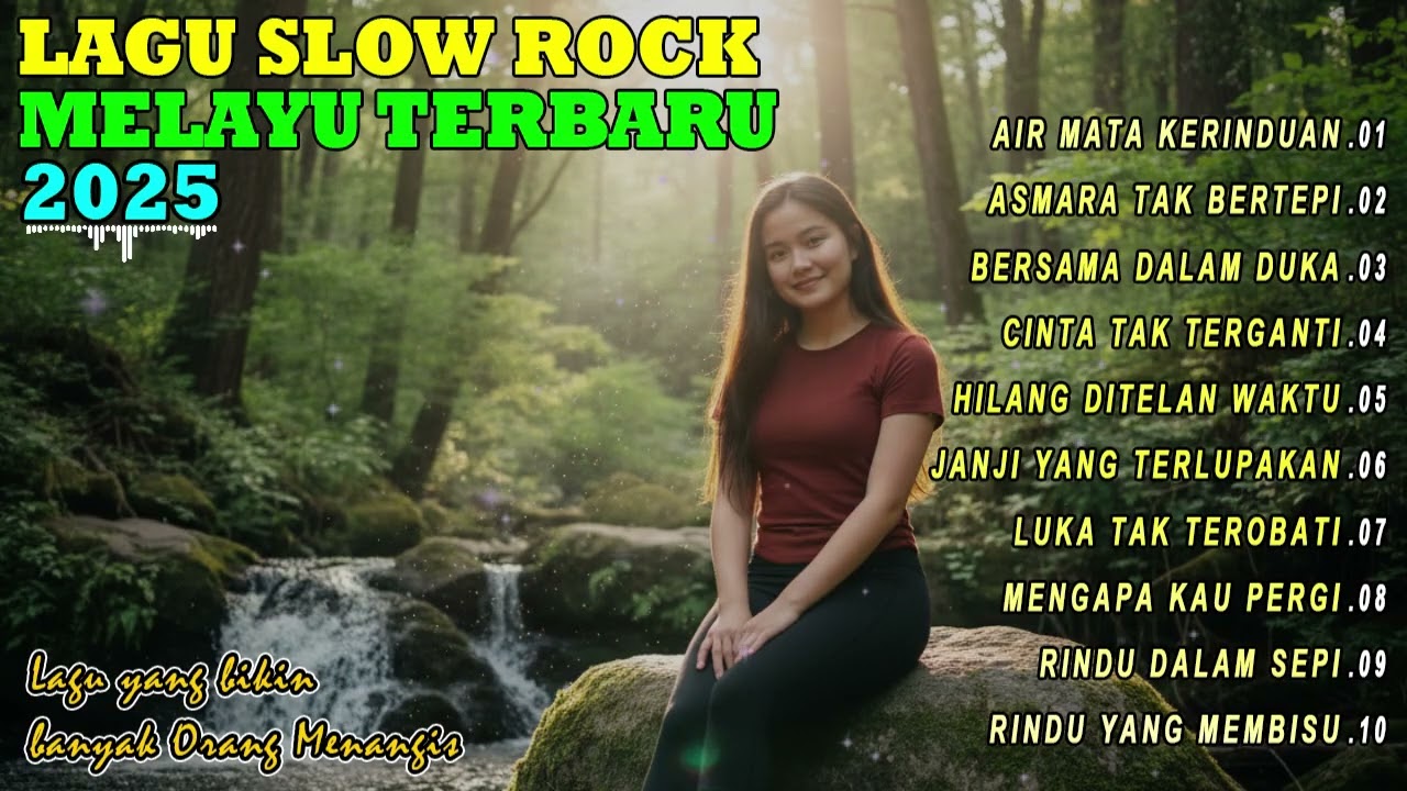 Lagu Bikin Nangis 😭 | Lagu Sedih Patah Hati 💔 Ballad Slow Rock Terbaru 2025 – Air Mata Kerinduan