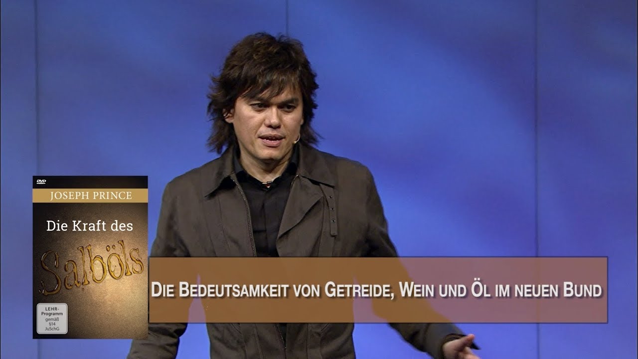 Joseph Prince: Die Bedeutsamkeit von Getreide, Wein und Öl im neuen Bund (auf DVD)