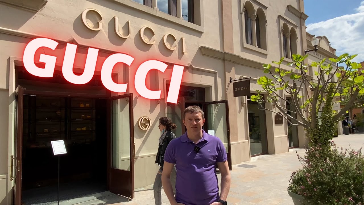 GUCCI. Аутлет La Roca Village - 25.04.2022. #gucci #гуччи