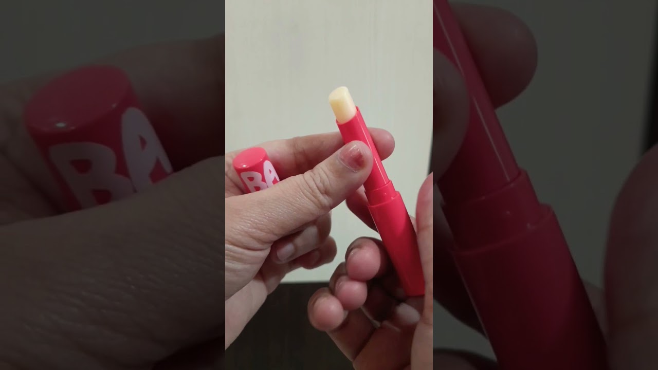 Maybelline New York Baby Lips Color Changing Lip Balm - Peach Blossom # youtubeshorts