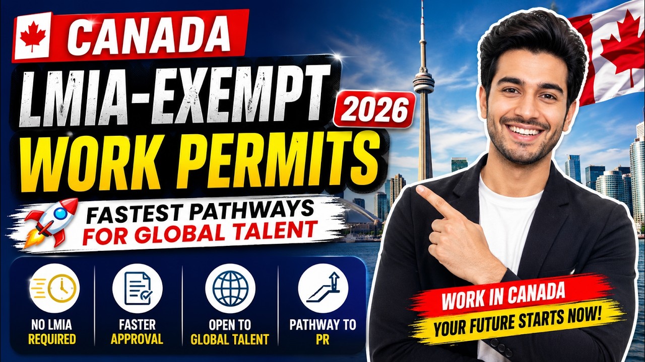 🇨🇦 Разрешения на работу в Канаде без LMIA 2026 | Нет LMIA? Узнайте, как получить право на работу