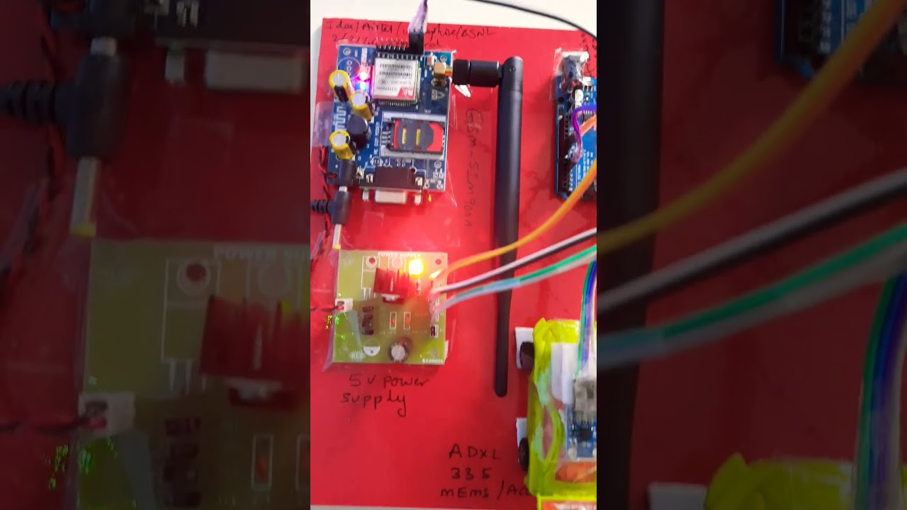 Modern Vehicle Accident Prevention and Reporting System Using GSM (SIM900) + GPS (GYGPS6MV2) &  MEMS