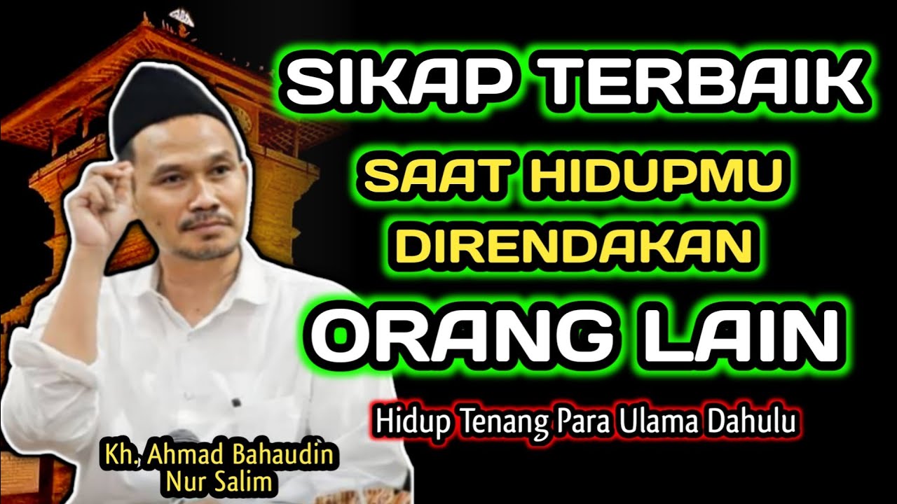 Cara Hidup Tenang Para Ulama Dahulu‼️Gus Baha
