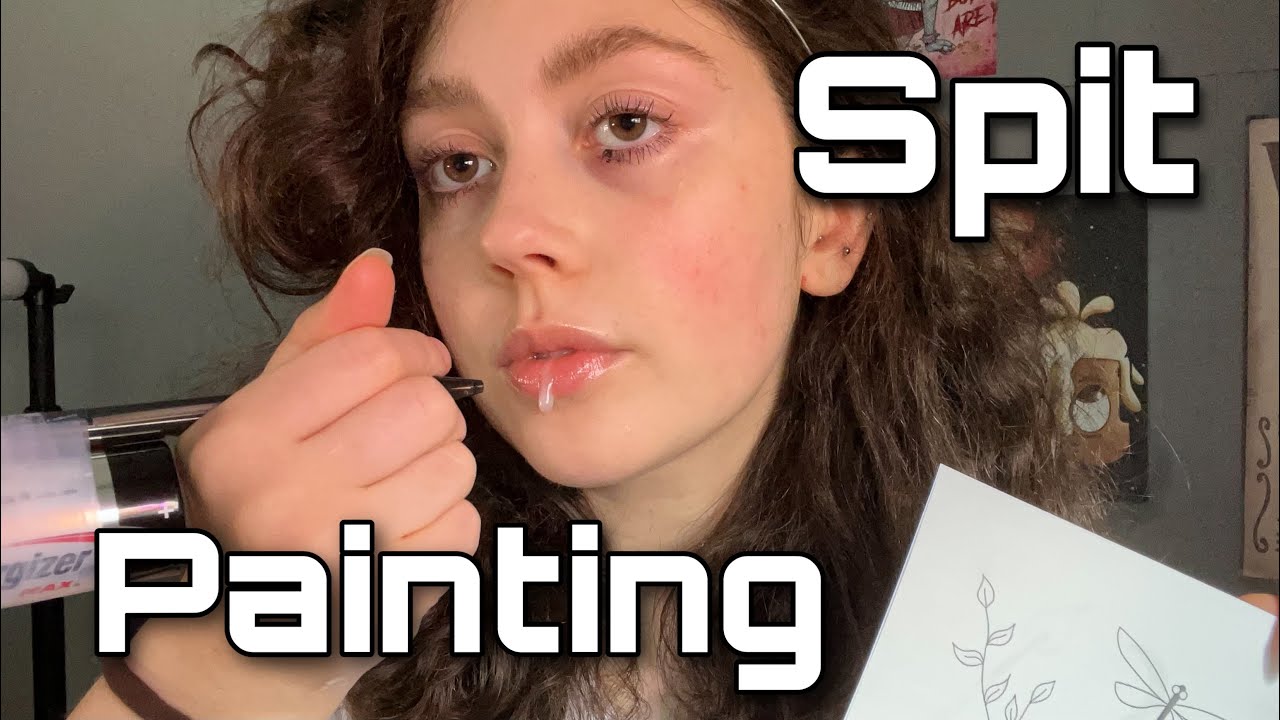 АСМР | SPIT PAINTING ТЕБЯ И ВАШУ ТАТУИРОВКУ