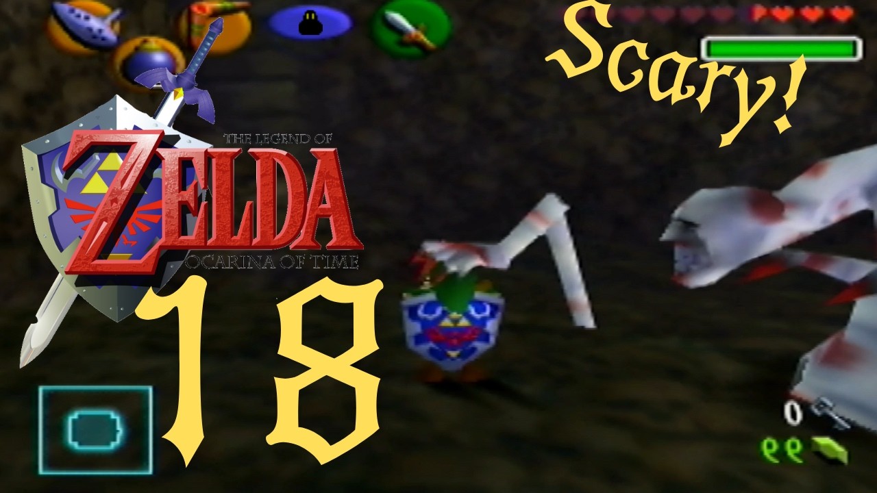 The Legend of Zelda Ocarina of Time #18 HORROR!