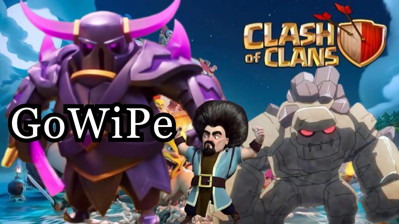 Ataque GoWipe - Recordando Clash Of Clans