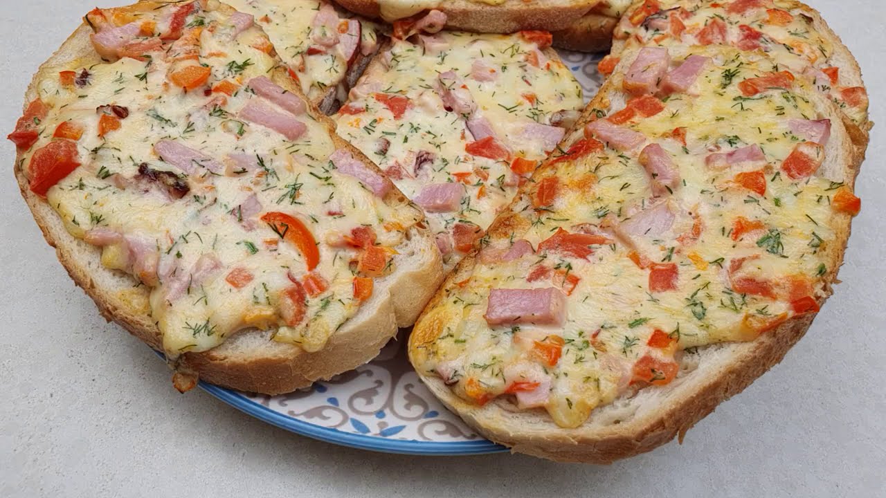 Eine schnelle Mahlzeit in 10 Minuten, schnell und lecker f&uuml;r alle. Wie man in Eile Pizza macht