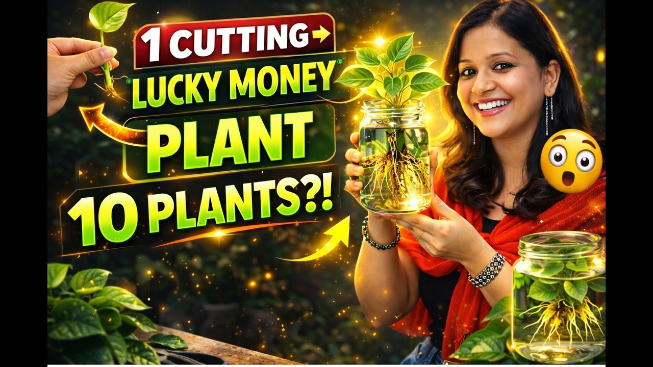 Turn ONE Lucky Money Plant Into 10! (It Actually Works 😲)